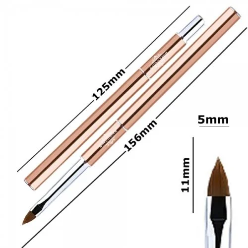 Designer Petal Nail Art Pinsel #4 - Katzenzunge Nageldesign Nägel Werkzeuge Nails Nagelstudio